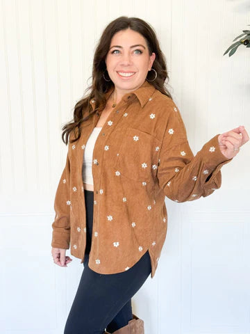 PRAIRIE BLOOM CORDUROY SHIRT