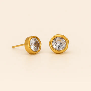 PRESSIE EMBER STUD EARRINGS