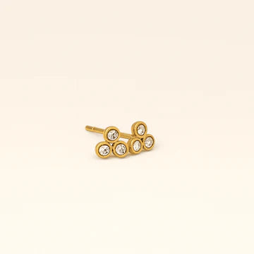PRESSIE TRIAD STUD EARRINGS
