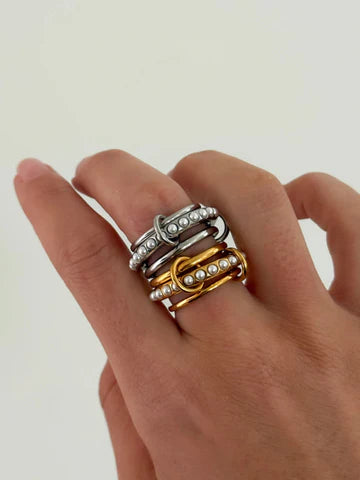 SELENA STACKER WATER RESISTANT RING