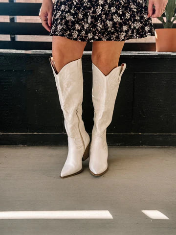 SILVER SPUR WESTERN BOHO HEELED BOOT