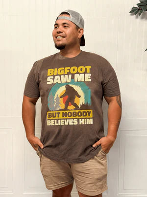 THE BIGFOOT SPOTTED ME UNISEX TEE