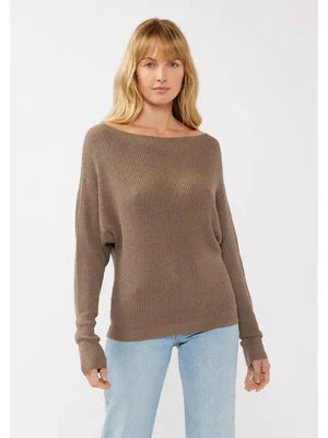 THE CHUNKY GRID LOUNGE SWEATER