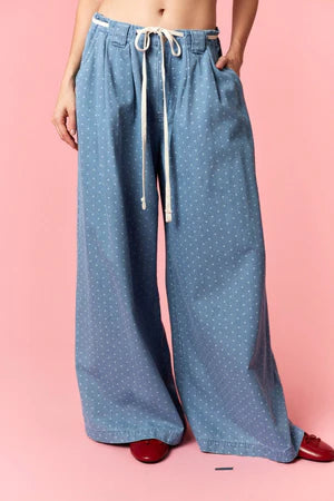 THE DOTTY BREEZE WIDE LEG DENIM