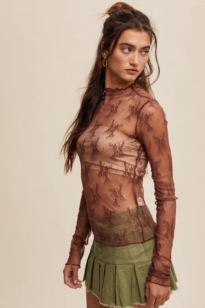 THE ETHEREAL LACE LONG SLEEVE