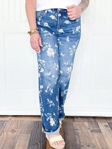 THE GARDEN BLOOM WIDE LEG TROUSERS