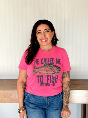 THE HOOKED ON JESUS TEE