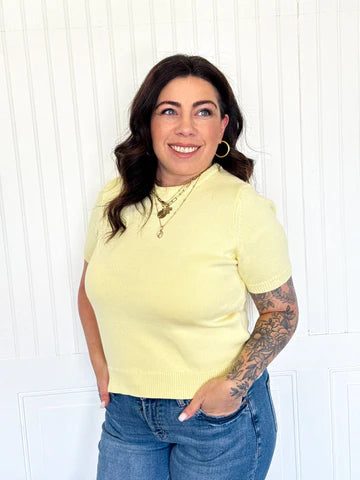 THE LUMA CROPPED SWEATER