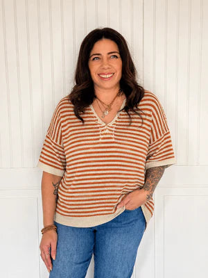 THE RUST HARBOR KNIT TEE