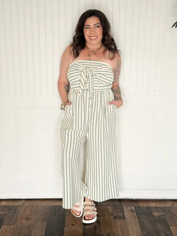 THE SALTWATER STRIPE JUMPSUIT