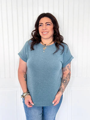 THE SIMPLE ROLL UP TEE