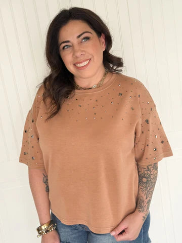 THE STARDUST STUD TEE