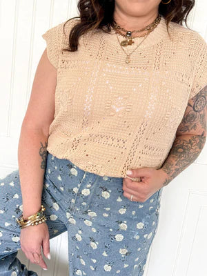 THE TANSY THREAD SHORT SLEEVE KNIT