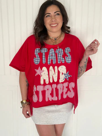 VINTAGE AMERICANA GRAPHIC TOP