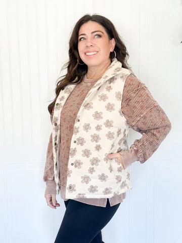 WILDFLOWER PADDED VEST