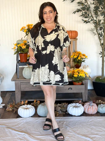 WILLOW BLOOM BABYDOLL DRESS