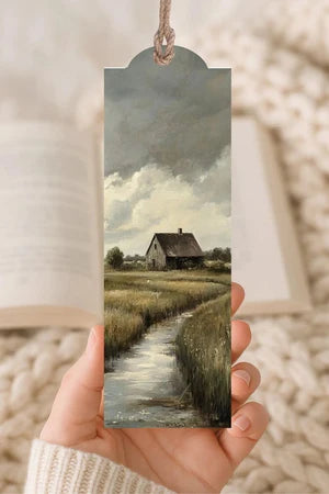 WOOD BOOKMARK STORMY COTTAGE